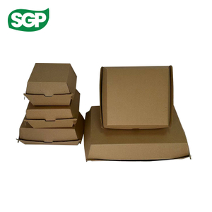 Caja para hamburguesas (dise&ntilde;o est&aacute;ndar, sin impresi&oacute;n)